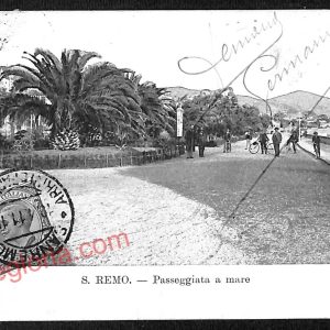 ag4869 - CARTOLINA D'EPOCA - Imperia Provincia - Sanremo