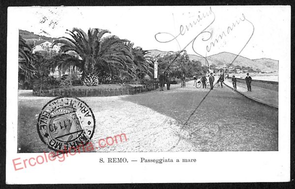 ag4869 - CARTOLINA D'EPOCA - Imperia Provincia - Sanremo