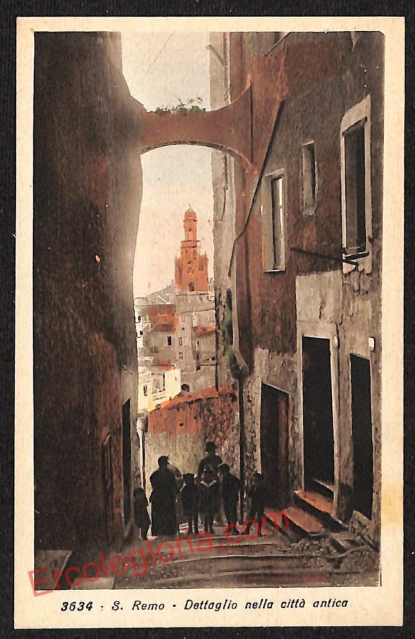 ag4889 - CARTOLINA D'EPOCA - Imperia Provincia - Sanremo