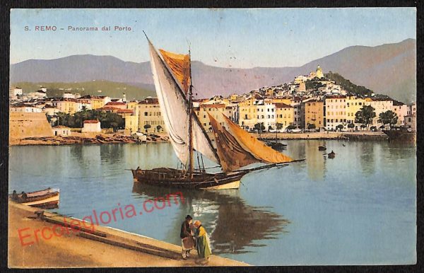 ag4893 - CARTOLINA D'EPOCA - Imperia Provincia - Sanremo