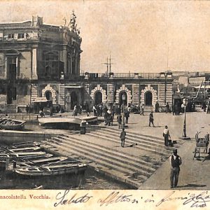 ab7998 - CARTOLINA  D'EPOCA - Napoli  Città - Immacolatella Vecchia  1907