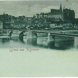 18112 - Ansichtskarten VINTAGE POSTCARD - Deutschland GERMANY - Gruss  MEISSEN