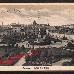 ag7676 - CARTOLINA D'EPOCA - Mantova Città - Corso Garibaldi