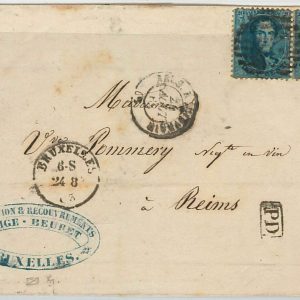 46256  - BELGIUM Belgique -  POSTAL HISTORY -   COVER 1863