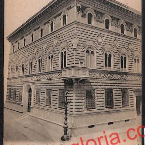 ah7952 - CARTOLINA D'EPOCA - Pistoia Città - Palazzo della Cassa di Risparmio