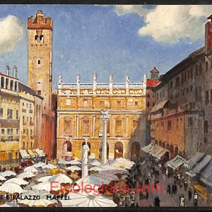 ae2860 - CARTOLINA  D'EPOCA - Verona Città - Piazza Erbe