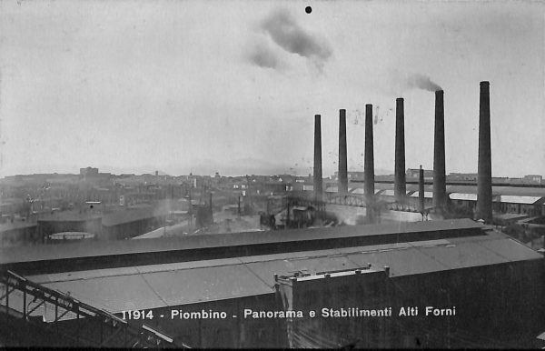 ac8074 - CARTOLINA D'EPOCA - Livorno Provincia - Piombino  1930