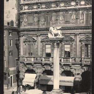 ae2861 - CARTOLINA  D'EPOCA - Verona Città - Palazzo Maffei