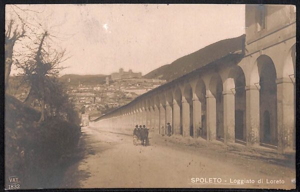 ac3009 - CARTOLINA  D'EPOCA - Perugia Provincia - SPOLETO  1907