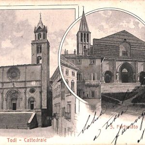 ac3022 - CARTOLINA  D'EPOCA - Perugia Provincia - TODI