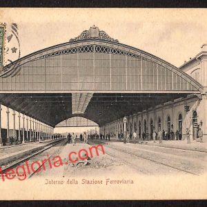 ah7954 - CARTOLINA D'EPOCA - Pistoia Città - Stazione Ferroviaria