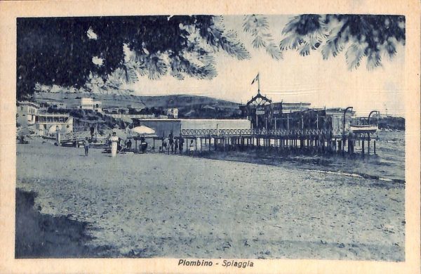 ac8097 - CARTOLINA D'EPOCA - Livorno Provincia - Piombino