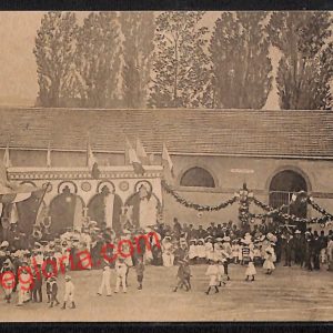 ah7956 - CARTOLINA D'EPOCA - Pistoia Città - Festa della Bandiera 29 Maggio 1904