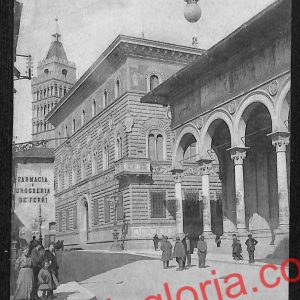 ah7969 - CARTOLINA D'EPOCA - Pistoia Città - Loggia dei Mercanti