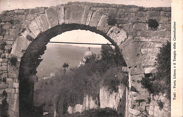 ac3032 - CARTOLINA  D'EPOCA - Perugia Provincia - TODI