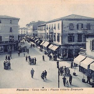 ac8104 - CARTOLINA D'EPOCA - Livorno Provincia - Piombino