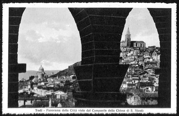 ac3033 - CARTOLINA  D'EPOCA - Perugia Provincia - TODI