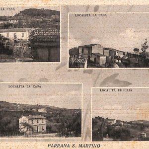 ac8120 - CARTOLINA D'EPOCA - Livorno Provincia - Parrana S. Martino