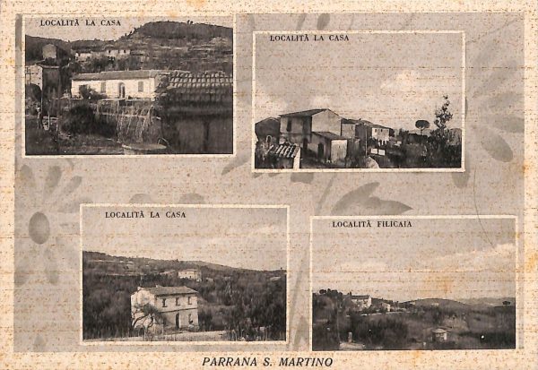 ac8120 - CARTOLINA D'EPOCA - Livorno Provincia - Parrana S. Martino
