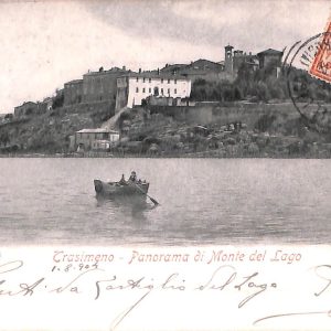 ac3054 - CARTOLINA  D'EPOCA - Perugia Provincia - TRASIMENO  1904