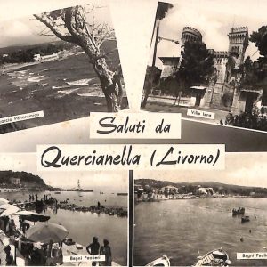 ac8142 - CARTOLINA D'EPOCA - Livorno Provincia - Quercianella