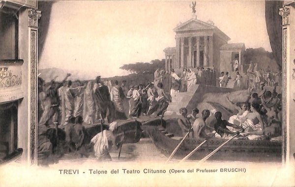 ac3067 - CARTOLINA  D'EPOCA - Perugia Provincia - TREVI