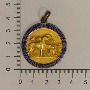 NA0304 - Italia Medaglia Lodi Unione Pro Cani Da Seguito