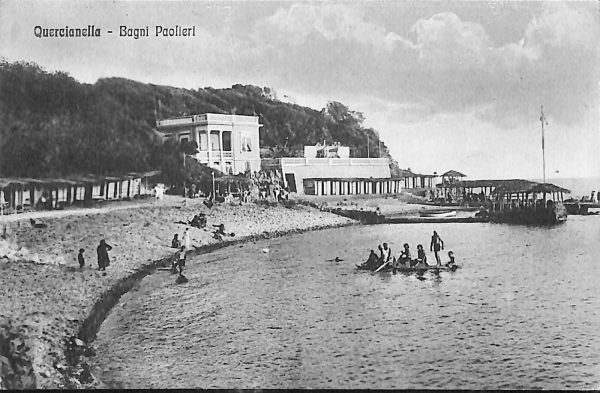 ac8174 - CARTOLINA D'EPOCA - Livorno Provincia - Quercianella