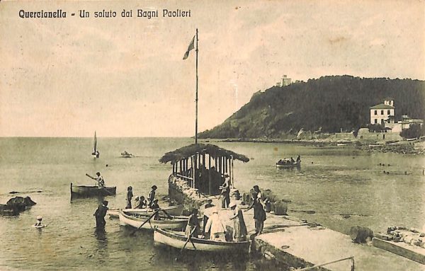 ac8177 - CARTOLINA D'EPOCA - Livorno Provincia - Quercianella