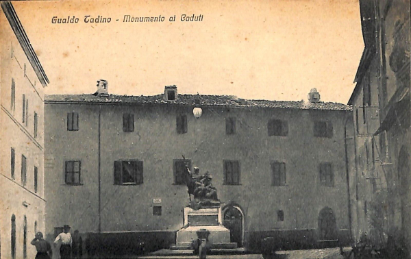 ac2799 - CARTOLINA  D'EPOCA - Perugia Provincia - GUALDO TADINO