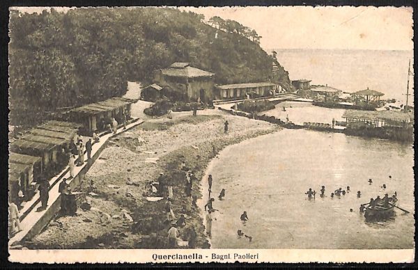 ac8181 - CARTOLINA D'EPOCA - Livorno Provincia - Quercianella  1910