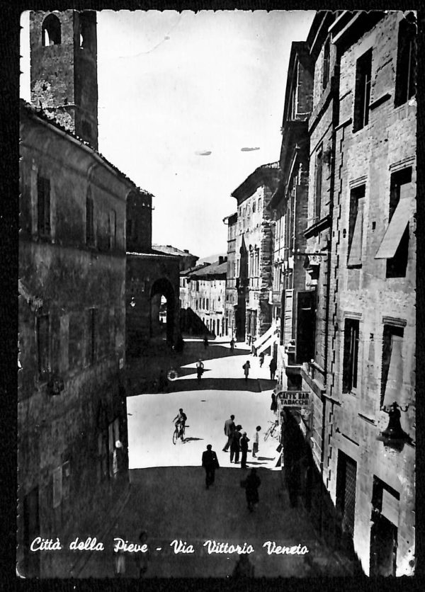 ac2678 - CARTOLINA  D'EPOCA - Perugia Provincia - Città della Pieve