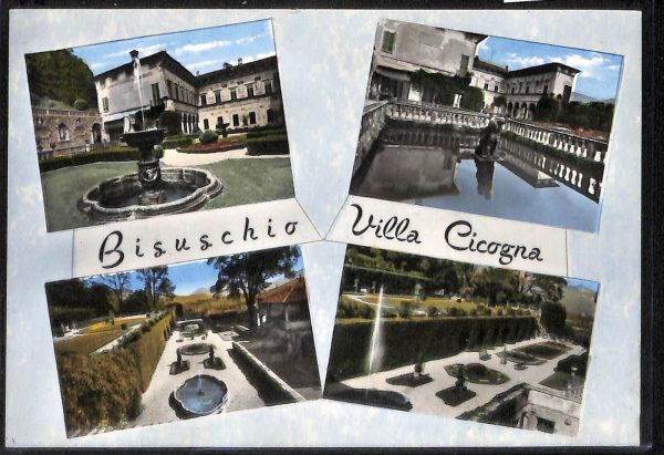 ab4937  -  CARTOLINA  D'EPOCA -  Varese Provincia  :  BISUSCHIO