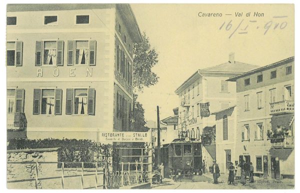 P2998 - CAVARENO (TRENTO) 1910, BELLISSIMA CARTOLINA