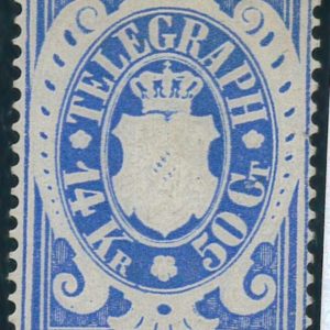 P3266 - GERMANY,  BAYERN , TELEGRAPH STAMP, MICHEL 4 (*)/* FRESH