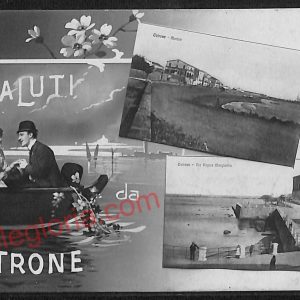 ae5587 - CARTOLINA D'EPOCA - Crotone Città - Panorama  1914