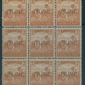 P3924 - ITALIA FIUME, AUSTRIAN STAMPS OVERPRINT FIUME ,