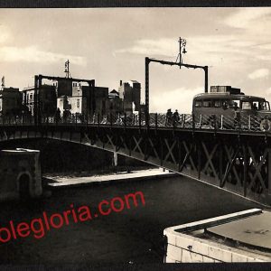 ai7395 - CARTOLINA D' EPOCA - Taranto Città - Ponte Girevole