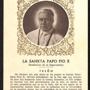 ae3016 - CARTOLINA  D'EPOCA - Verona Città - La Sankta Papo Pio X