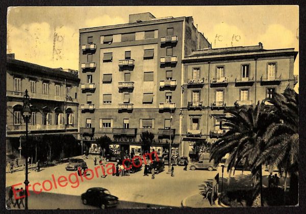 ai7401 - CARTOLINA D' EPOCA - Taranto Città - Piazza M. Immacolata