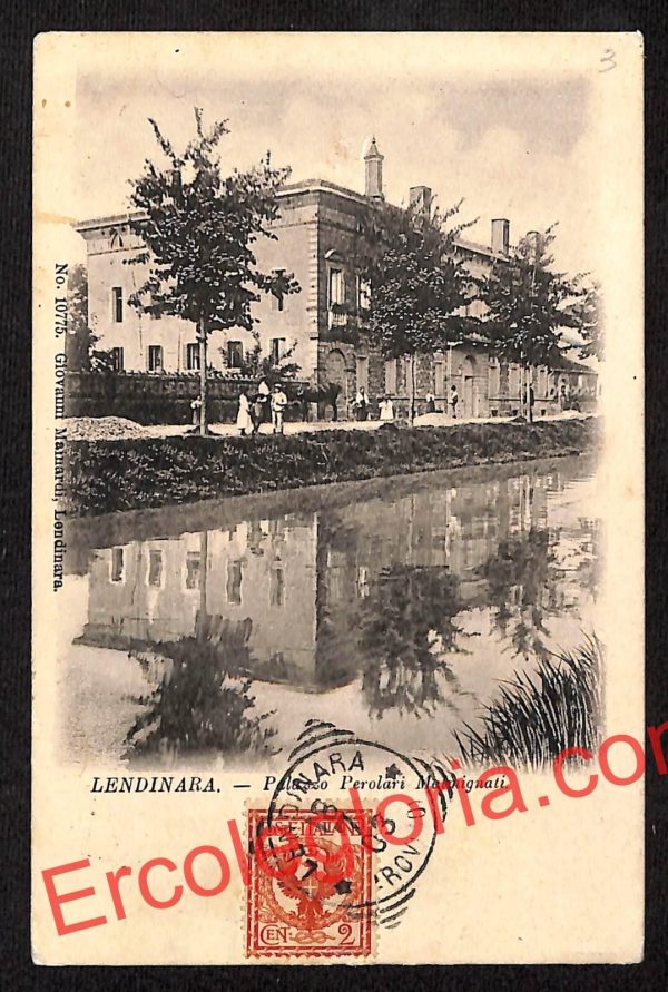 ai1205 - CARTOLINA D'EPOCA - Rovigo Provincia - Lendinara