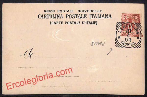 ai1208 - CARTOLINA D'EPOCA - Rovigo Provincia - Lendinara - immagine 2