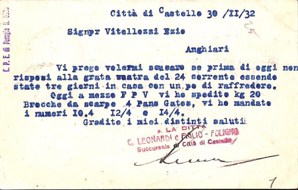 ac3201 - CARTOLINA  D'EPOCA - Perugia Provincia - FOLIGNO - immagine 2