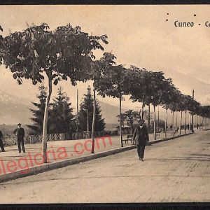 ae5598 - CARTOLINA D'EPOCA - Cuneo Città - Corso Gesso  1916