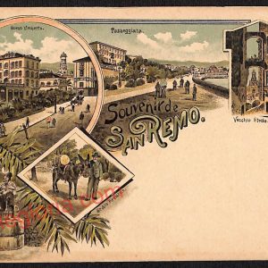 ag5098 - CARTOLINA D'EPOCA - Imperia Provincia - Sanremo
