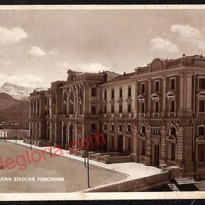 ae5602 - CARTOLINA D'EPOCA - Cuneo Città - Muova Stazione Ferroviaria