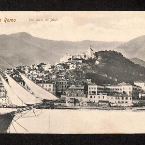 ag5099 - CARTOLINA D'EPOCA TRIPLA - Imperia Provincia - Sanremo