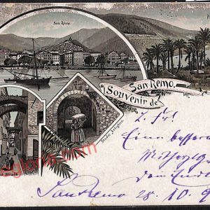ag5101 - CARTOLINA D'EPOCA - Imperia Provincia - Sanremo