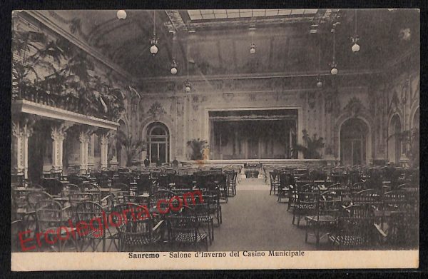 ag5104 - CARTOLINA D'EPOCA - Imperia Provincia - Sanremo   1931