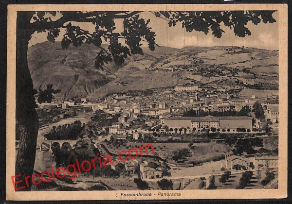ah6696 - CARTOLINA  D'EPOCA - Pesaro e Urbino Provincia - Fossombrone